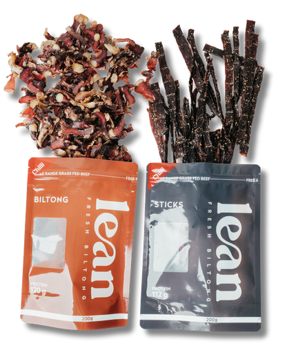 Chilli Biltong + Chilli Sticks Bundle