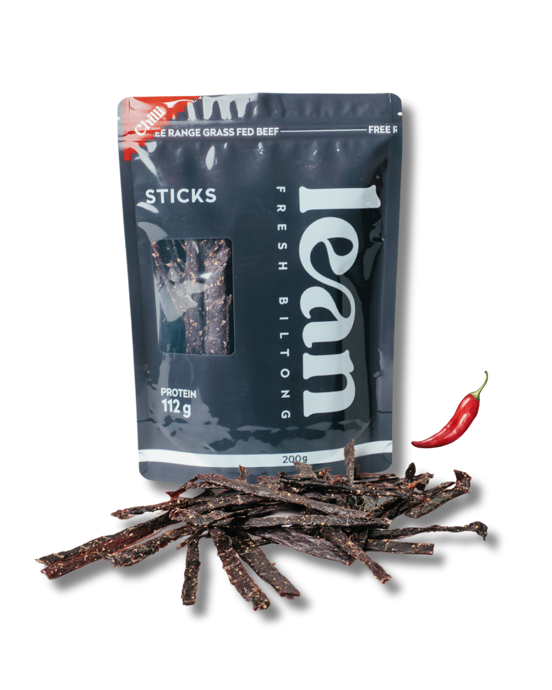 Chilli Biltong + Chilli Sticks Bundle