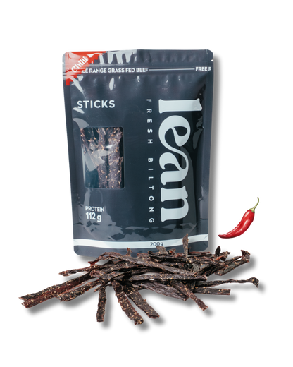 Chilli Biltong + Chilli Sticks Bundle