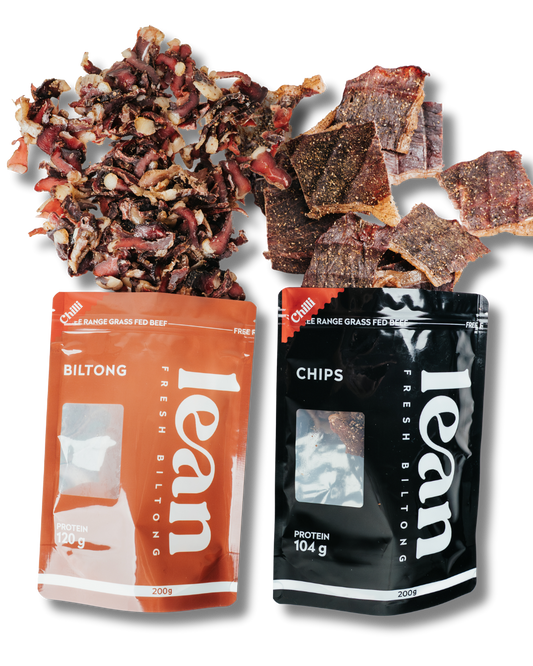 Chilli Biltong + Chilli Chips Bundle